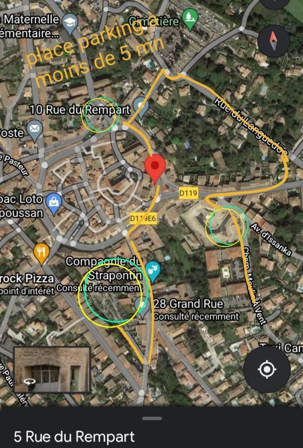Le Saint Val, Appartement 3 Pieces Clim Poussan Dış mekan fotoğraf